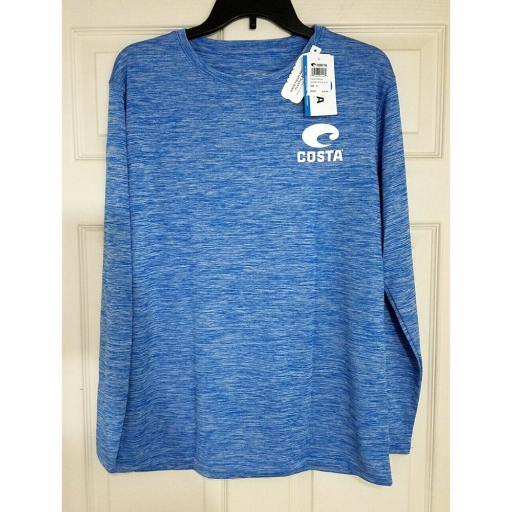 COSTA Men's Tech Dorado Long Sleeve Shirt Mens Size Medium